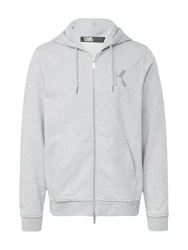 Karl Lagerfeld Sweatjacke hellgrau