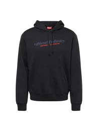 Sweatshirt taubenblau / anthrazit / rot