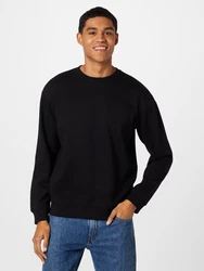 QS Sweatshirt mit Logostickerei Hellblau/Schwarz/Grau/Dunkelgrau