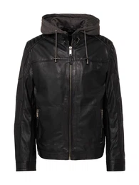 bergangsjacke schwarz