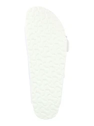 BIRKENSTOCK Pantolette 'Arizona' weiß