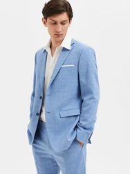 SELECTED HOMME Sakko Oasis Hellblau/Blau/Hellblau/Blau/Hellblau/Blau/Hellblau/Blau/Hellblau/Blau/Hellblau/Blau/Hellblau/Blau/Hellblau/Blau/Hellblau/Blau/Hellblau/Blau/Hellblau/Blau/Hellblau/Blau