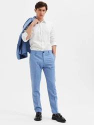 SELECTED HOMME Hose SLHOasis Oasis hellblau