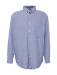 TOMMY HILFIGER Hemd dunkelblau/blaumeliert/rot/weiß