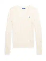Polo Ralph Lauren Pulover 'KIMBERLY' boja pijeska / tamno plava