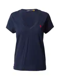 Tričko námořnická modř / červená