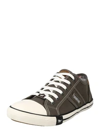 Sneaker mokka / weiß