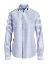 Bluza svetlo modra / bela
