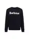 Barbour Sweatshirt navy / weiß