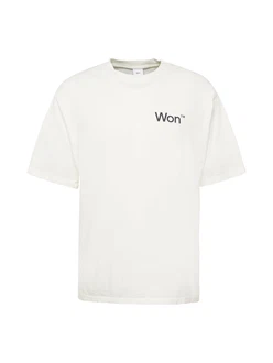 Won Hundred T-Shirt 'The Staff' schwarz/wei