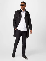 Drykorn Kurzmantel Trenchcoat SKOPJE schwarz