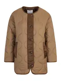 Dorothy Perkins Petite Prijelazna jakna smeđa / svijetlosmeđa