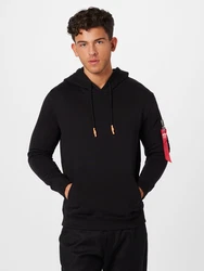 ALPHA INDUSTRIES Sweatshirt schwarz