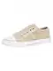 s.Oliver Slip on boty  béžová / bílá