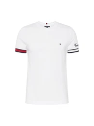 T-Shirt marine / rot / weiß