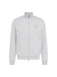 Karl Lagerfeld Sweatjacke hellgrau