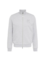 Sweatjacke hellgrau