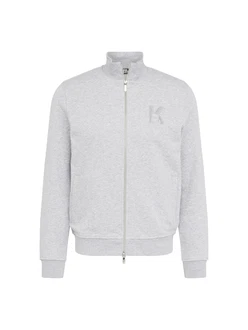 Karl Lagerfeld Sweatjacke hellgrau