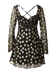 Šaty zlatá / černá