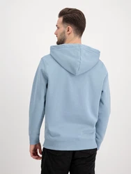 ALPHA INDUSTRIES Sweatshirt hellblau/weiß