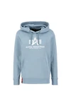 ALPHA INDUSTRIES Sweatshirt hellblau/weiß