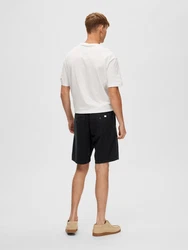 SELECTED HOMME Chinohose Shorts 'Brody' schwarz
