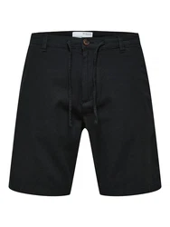 SELECTED HOMME Chinohose Shorts 'Brody' schwarz