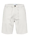 SELECTED HOMME Chinohose Shorts 'Brody' offwhite