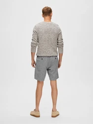 SELECTED HOMME Chinohose Shorts 'Brody' marine/wei