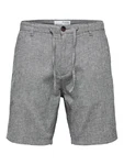 SELECTED HOMME Chinohose Shorts 'Brody' marine/wei SELECTED HOMME Chinohose Shorts 'Brody' marine/wei