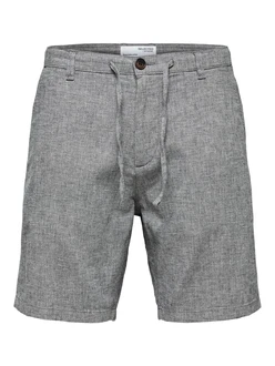 SELECTED HOMME Chinohose Shorts 'Brody' marine/wei
