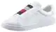 TOMMY HILFIGER Slip on boty  tmavě modrá / červená / bílá