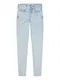 Tommy Jeans Kavbojke 'NORA MID RISE SKINNY'  svetlo modra / temno modra / rdeča / bela