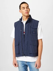 TOMMY HILFIGER Weste navy / rot / weiß