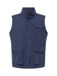 TOMMY HILFIGER Weste navy / rot / weiß