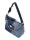 Tommy Jeans Torba za čez ramo  moder denim / svetlo modra / rdeča / bela