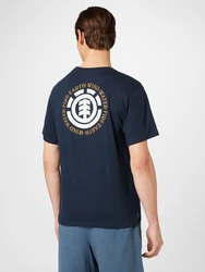 ELEMENT T-Shirt 'SEAL' hellbeige/navy/weiß