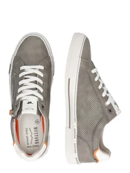 MUSTANG Sneaker dunkelgrau/orange
