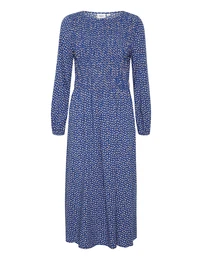 Šaty 'Gisla' nebeská modř / bílá