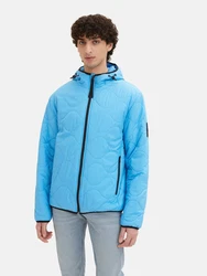 TOM TAILOR DENIM Jacke aqua/schwarz