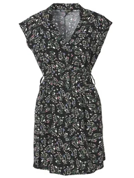 Košilové šaty krémová / nebeská modř / zelená / černá