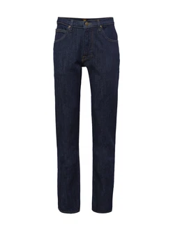 Lee Straight-Jeans Brooklyn dunkelblau