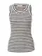 InWear Top 'Dagna'  črna / bela