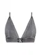 Calvin Klein Swimwear Bikini gornji dio  crna / bijela