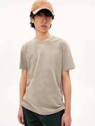 Armedangels T-Shirt MAARKOS Herren graubeige