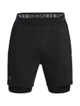 Under Armour Shorts UA Vanish Woven 2in1 grau/schwarz