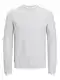JACK & JONES Pullover grau / wei