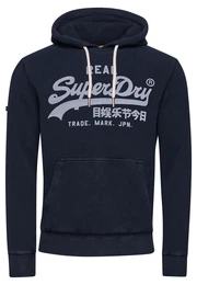 Sweatshirt 'Vintage' marine / hellgrau