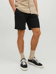 JACK & JONES Shorts 'Dave' schwarz