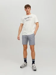 JACK & JONES Shorts 'Dave' taubenblau